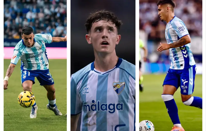 Aarón Ochoa, Rafita, Chupete... Funes da pistas de la convocatoria y la enfermería del Málaga CF