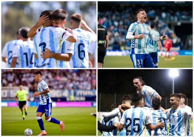 Cuatro de los cinco jugadores más alineados por Funes en el Malagueño desde 2020, en dinámica de primer equipo