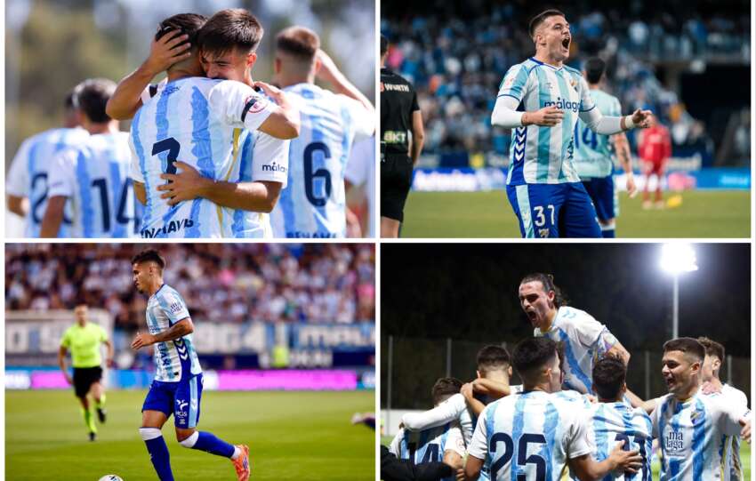 Cuatro de los cinco jugadores más alineados por Funes en el Malagueño desde 2020, en dinámica de primer equipo