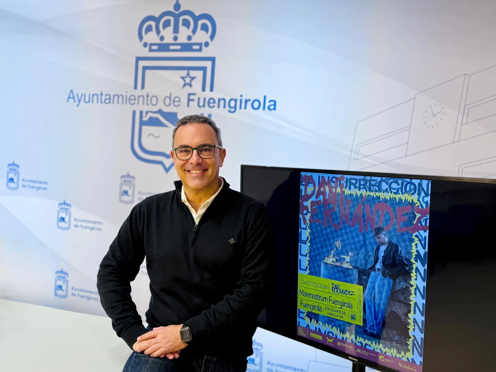 Dani Fernández elige Marenostrum Fuengirola en su primera gira de grandes recintos