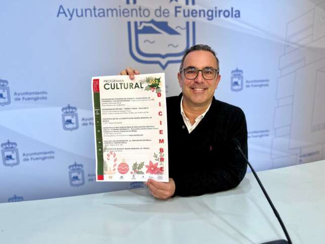 Rodrigo Romero presenta la programacion cultural de diciembre