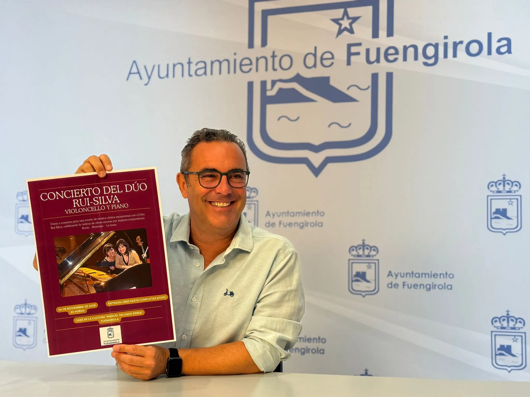 La Casa de la Cultura de Fuengirola acoge el concierto `Mujeres compositoras´ del Dúo Rui-Silva