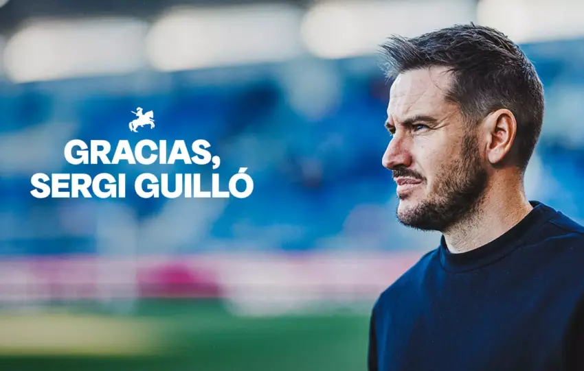 SERGI GUILLO CESADO DEL BANQUILLO DEL HUESCA