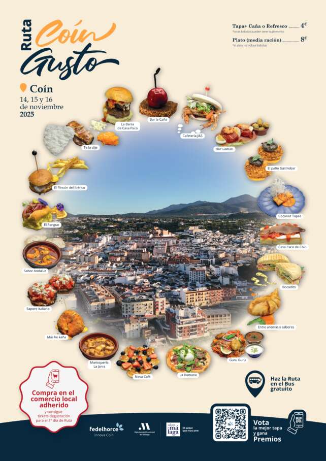 RUTA DE LA TAPA COÍNGUSTO