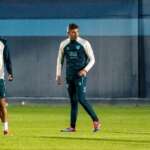 GALERÍA | El último entrenamiento del Málaga CF previo al CD Mirandés, en imágenes 6 entrenamiento malaga cf funes 3