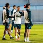 GALERÍA | El último entrenamiento del Málaga CF previo al CD Mirandés, en imágenes 8 entrenamiento malaga cf larrubia