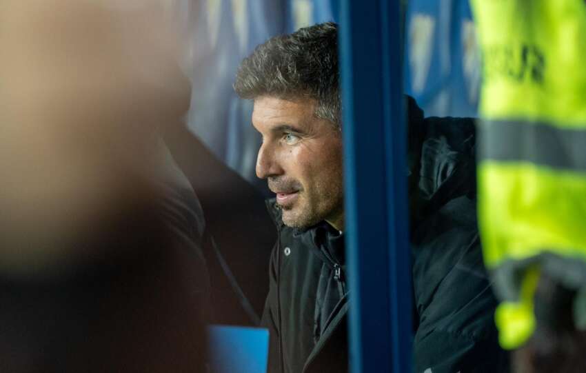 Funes aleja al Málaga CF del descenso en su estreno en el banquillo || Foto: Jose Manuel