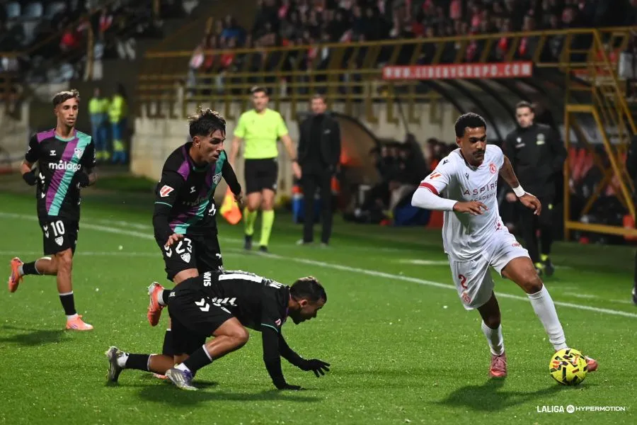 Izan Merino y Rafita ante la Cultural Leonesa | Foto: LaLiga