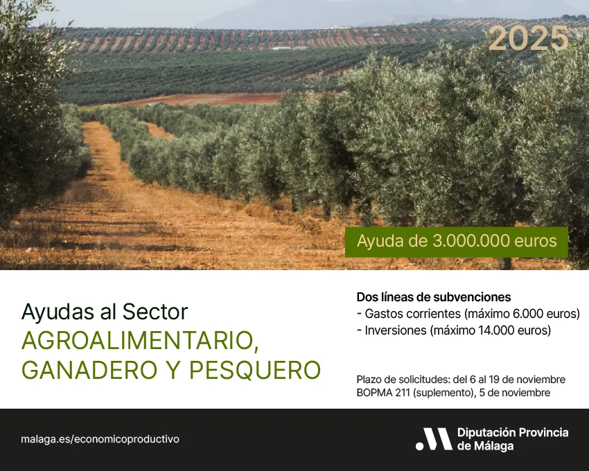 AYUDAS DIPUTACIÓN PESCA GANADERÍA Y AGRICULTURA