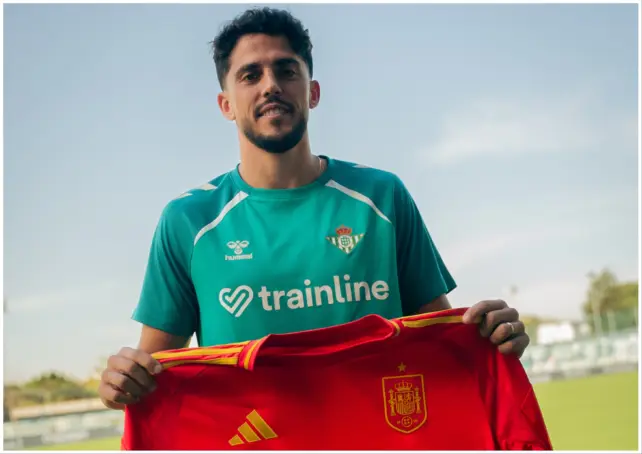 El exmalaguista Pablo Fornals regresa a 'La Roja' cuatro años después
