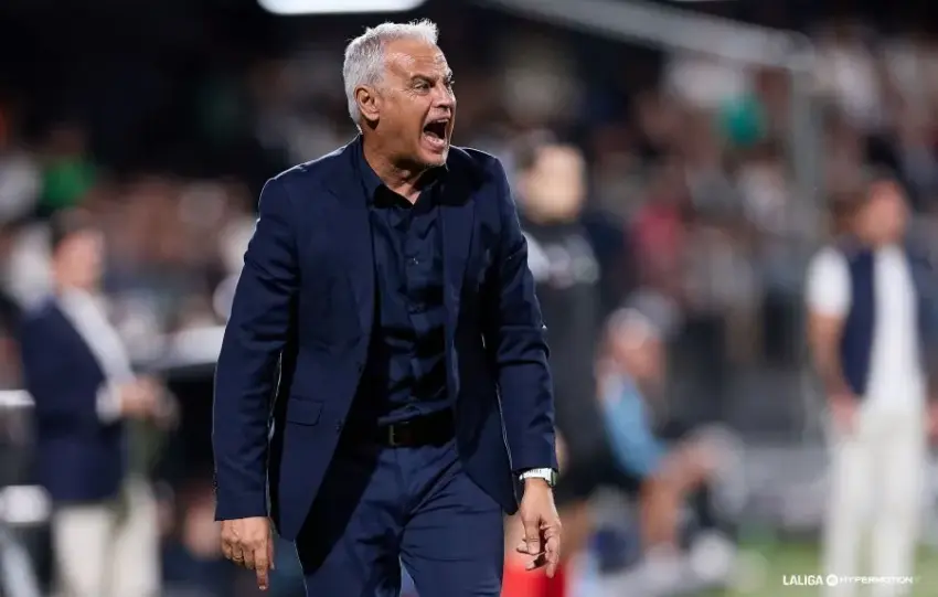 Pellicer, en la derrota en Castalia en el descuento. || Foto: LaLiga