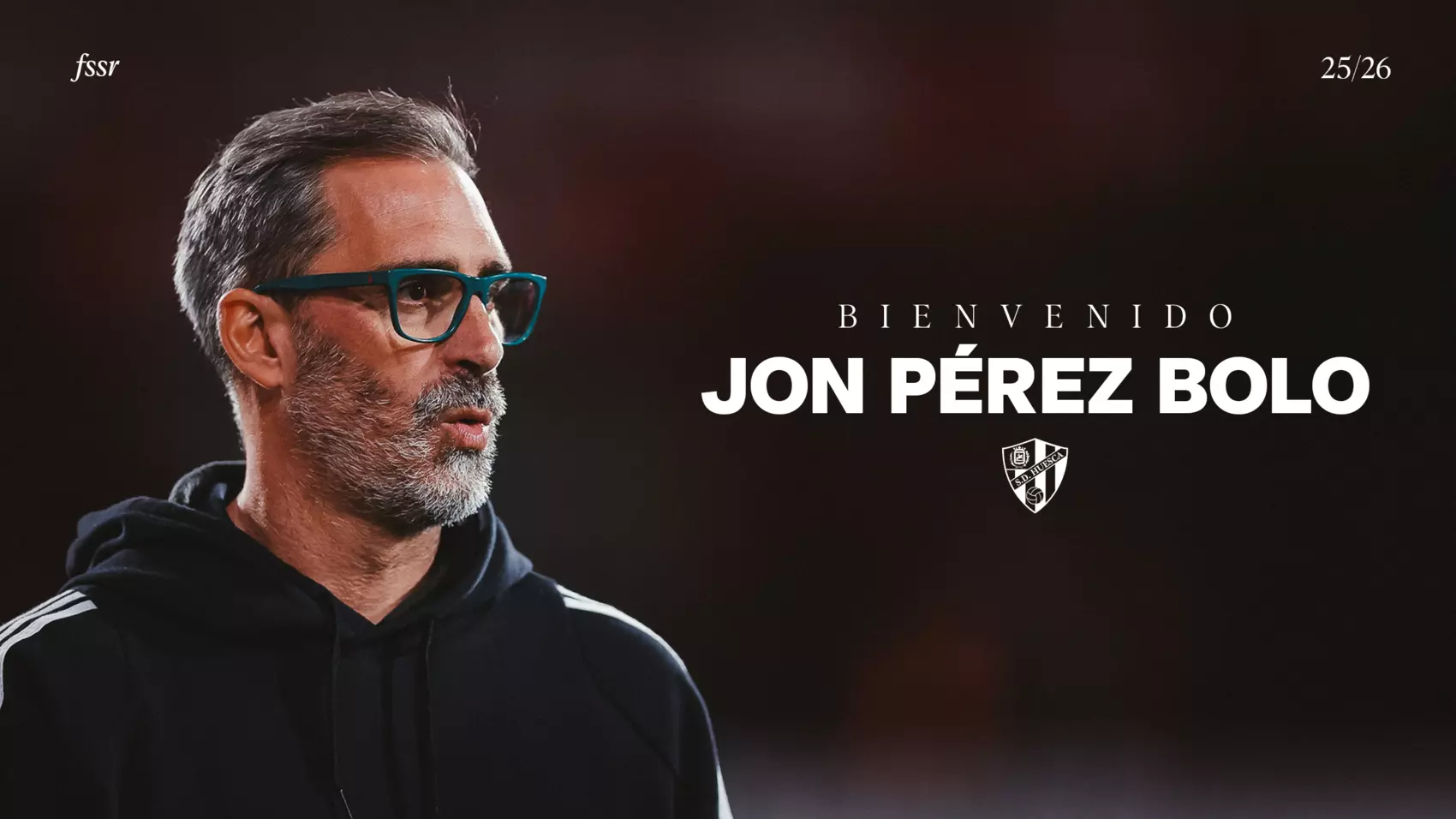 Jon Pérez Bolo será nuevo entrenador de la SD Huesca y firma hasta 2027 || Foto: SD Huesca