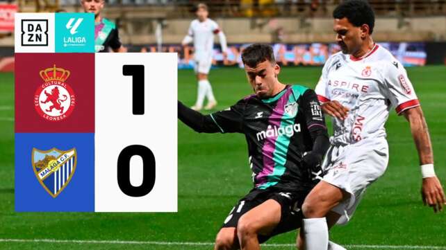 Este es el resumen del Cultural Leonesa - Málaga CF