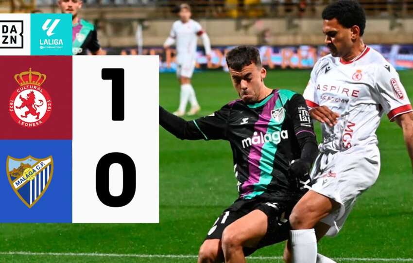 Este es el resumen del Cultural Leonesa - Málaga CF