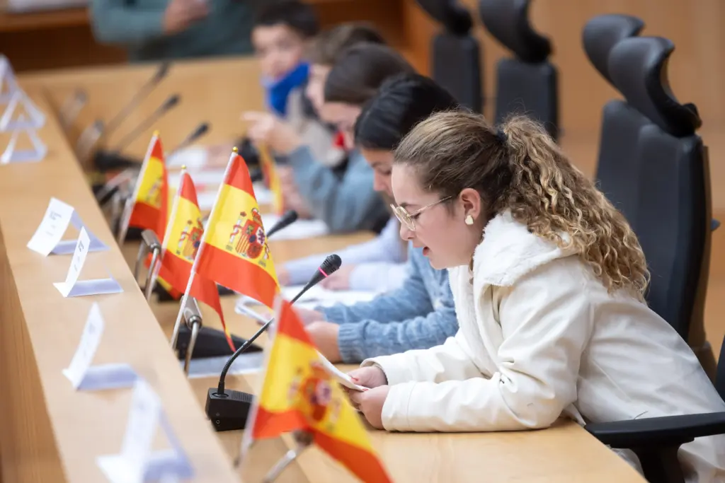 Alumnado de Villanueva del Rosario protagoniza el pleno infantil de la Diputación para conmemorar el Día de la Constitución 3 PLENO INFANTIL LA CONSTITUCIÓN VILLANUEVA DEL ROSARIO 4