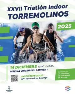 Torremolinos celebra el único triatlón indoor de la provincia 1 35 TORREMOLINOS INDOOR TRIATLON 11zon