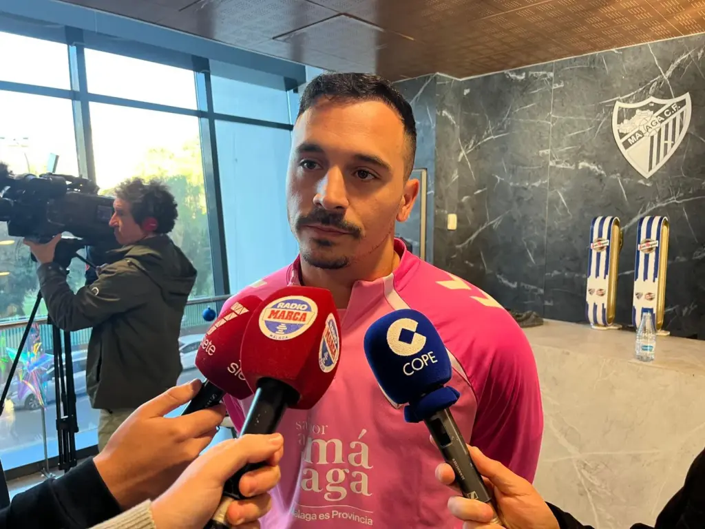 El cambio con Funes, el balance del 2025, objetivos para el final de curso... así fue el 'Media Day' del Málaga CF 5 ALFONSO HERRERO MEDIA DAY