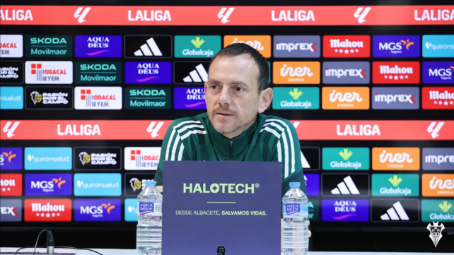 Alberto González sobre la situación del Málaga: "Es un equipo que ha cambiado, vienen de un gran resultado fuera de casa"