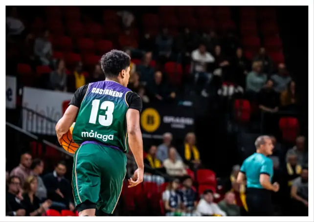 CASTAÑEDA VOLVIÓ A JUGAR CON EL UNICAJA EN BÉLGICA