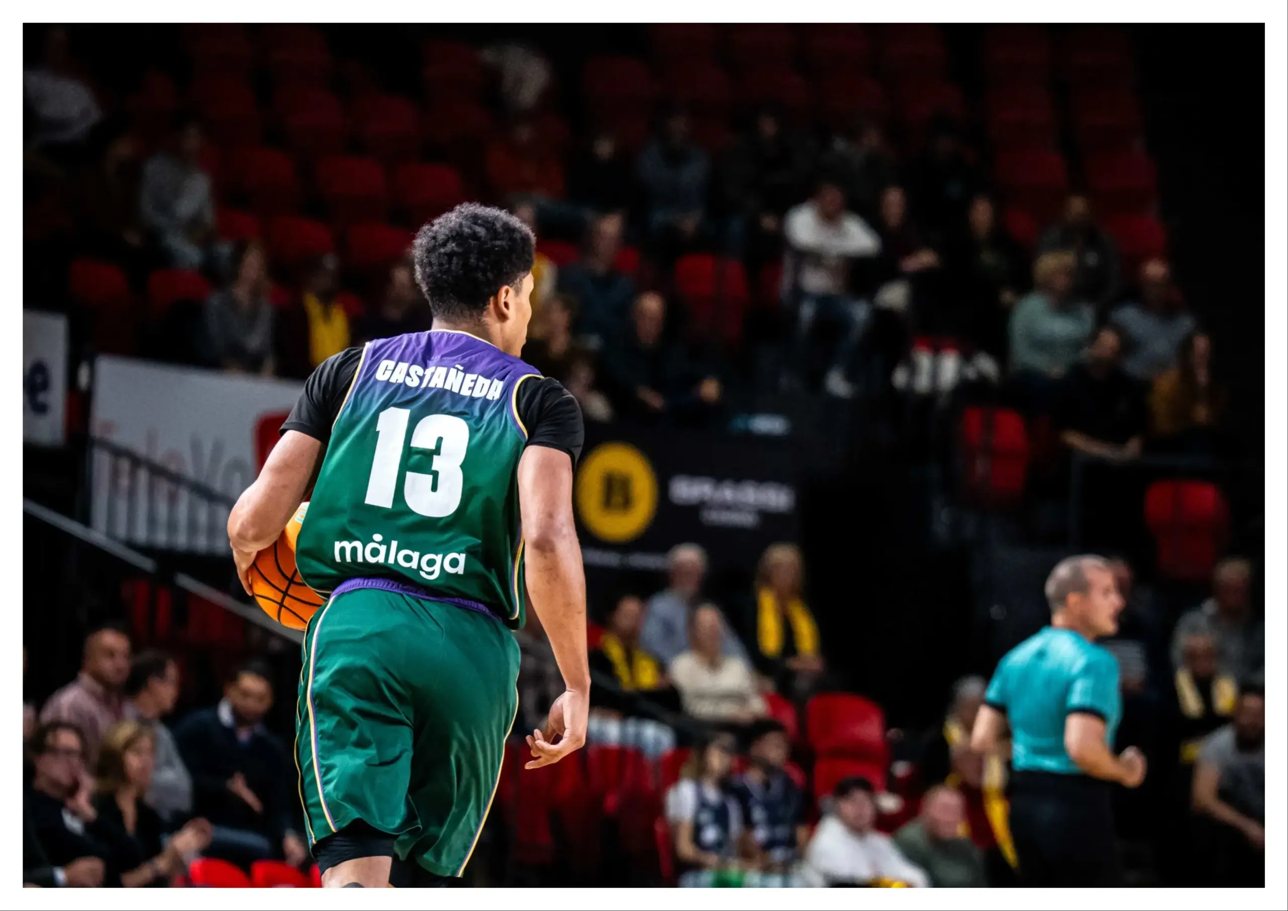 CASTAÑEDA VOLVIÓ A JUGAR CON EL UNICAJA EN BÉLGICA