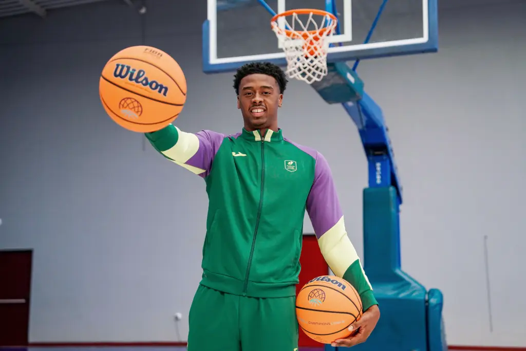 GALERÍA | Así ha sido la presentación de Chase Audige con el Unicaja 4 GALERÍA | Así ha sido la presentación de Chase Audige con el Unicaja