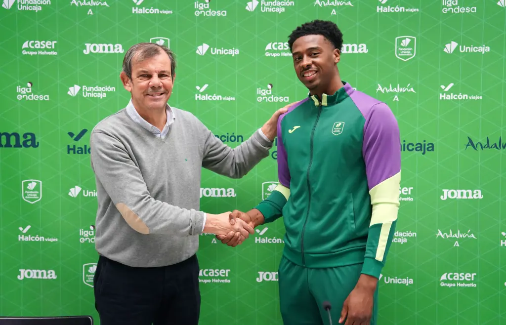 GALERÍA | Así ha sido la presentación de Chase Audige con el Unicaja 7 GALERÍA | Así ha sido la presentación de Chase Audige con el Unicaja