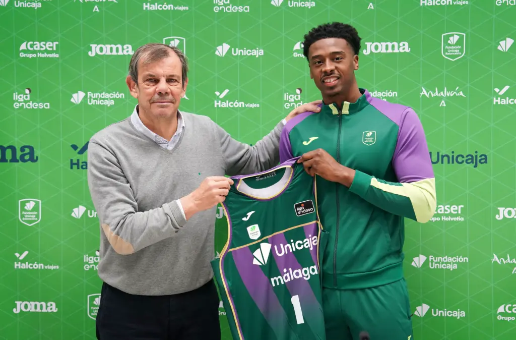 GALERÍA | Así ha sido la presentación de Chase Audige con el Unicaja 6 GALERÍA | Así ha sido la presentación de Chase Audige con el Unicaja