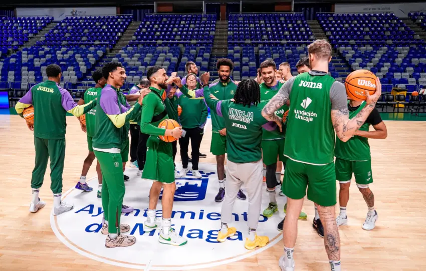 ARTILLERÍA AL COMPLETO DEL UNICAJA PARA PREPARAR EL DUELO ANTE SAN PABLO BURGOS