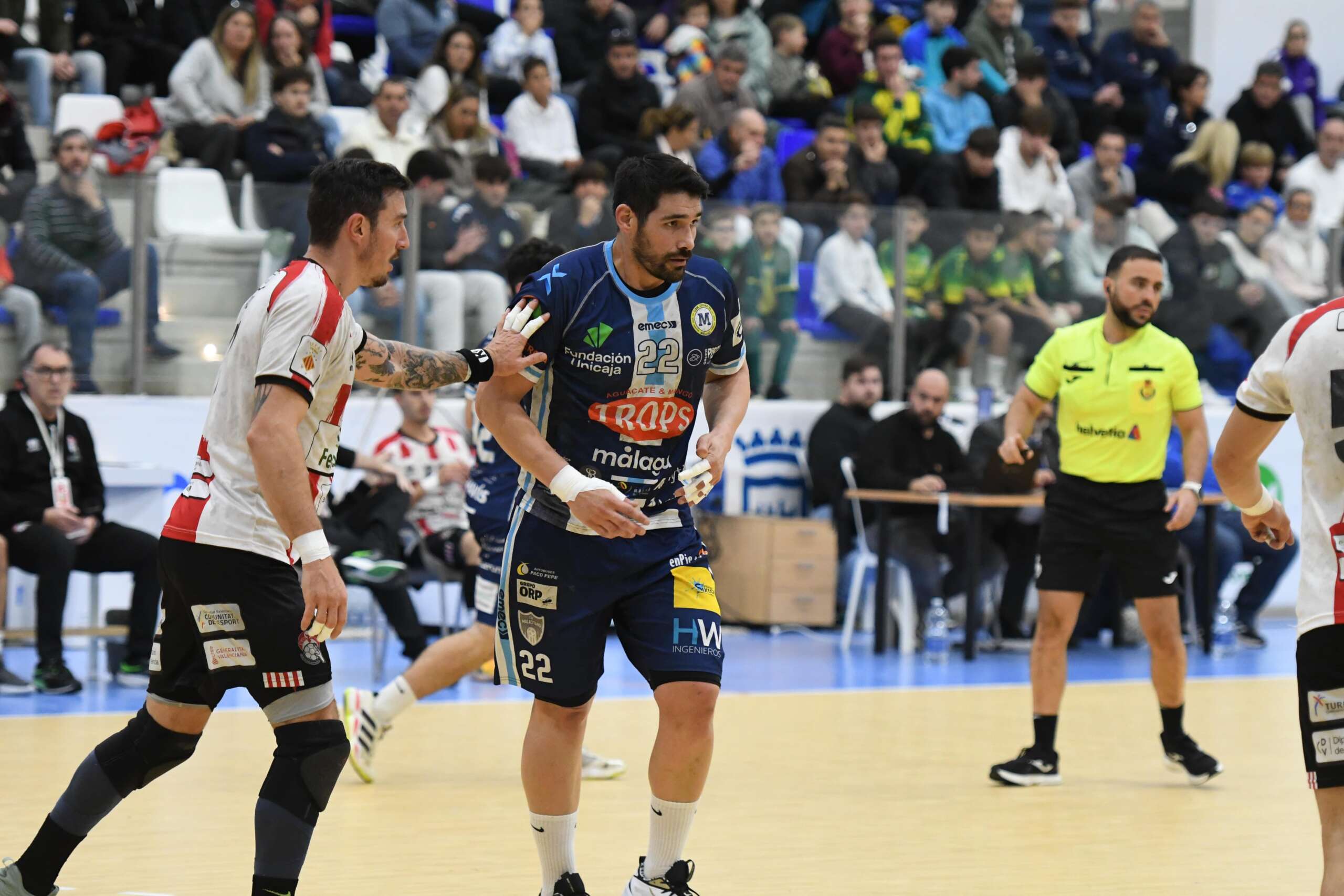 El jugador del Trops Javi Garcia ex del Angel Ximenez Foto Emilio Duarte min scaled