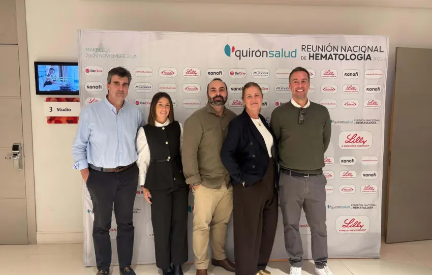 Equipo Quironsalud Malaga en la Reunion Nacional Hematologia