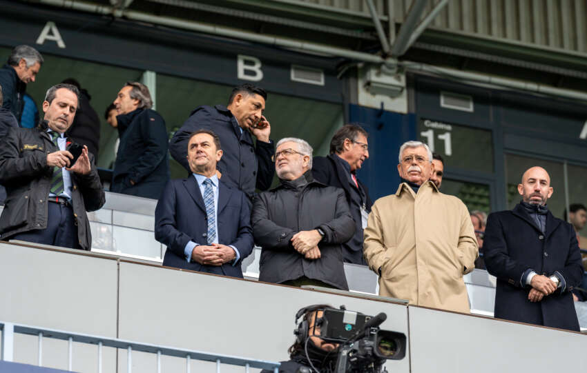 José María Muñoz caso Vera palco Málaga CF Almería