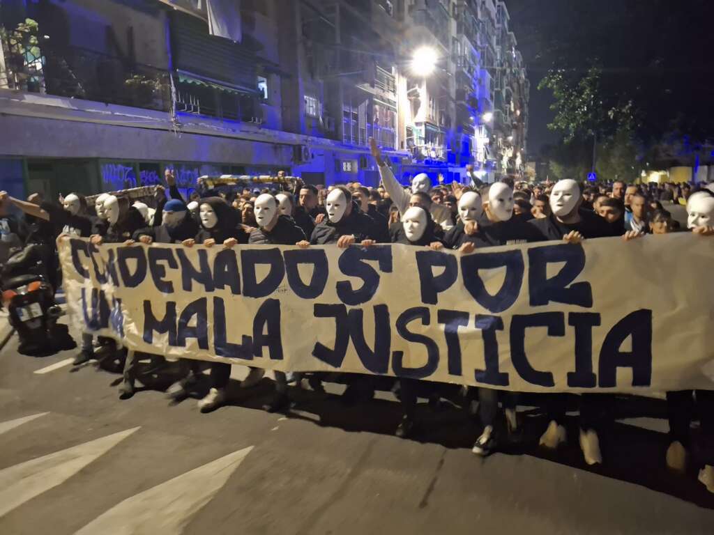 Justicia Málaga protesta