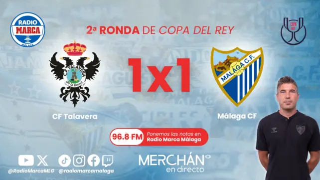 Este es el 1×1 y las notas del Málaga CF ante el CF Talavera