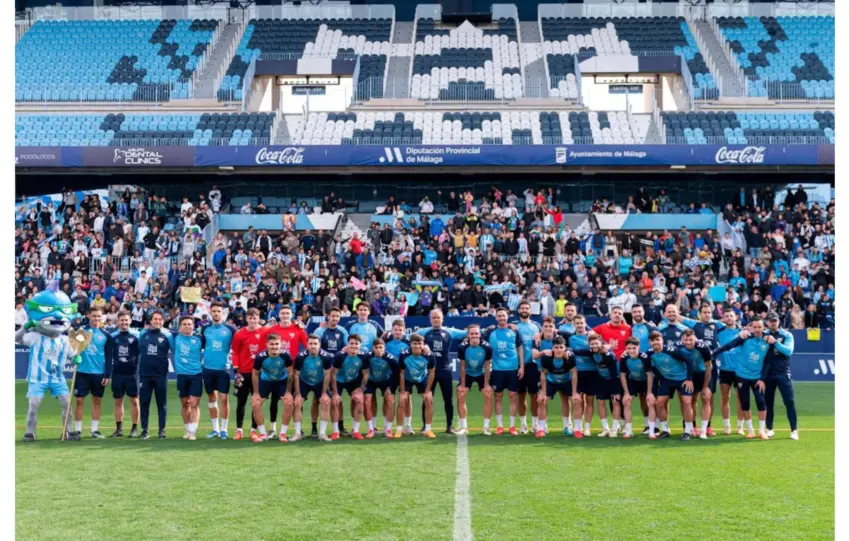EL ENTRENAMIENTO A PUERTAS ABIERTAS DEL MÁLAGA CF EN NAVIDAD YA TIENE FECHA