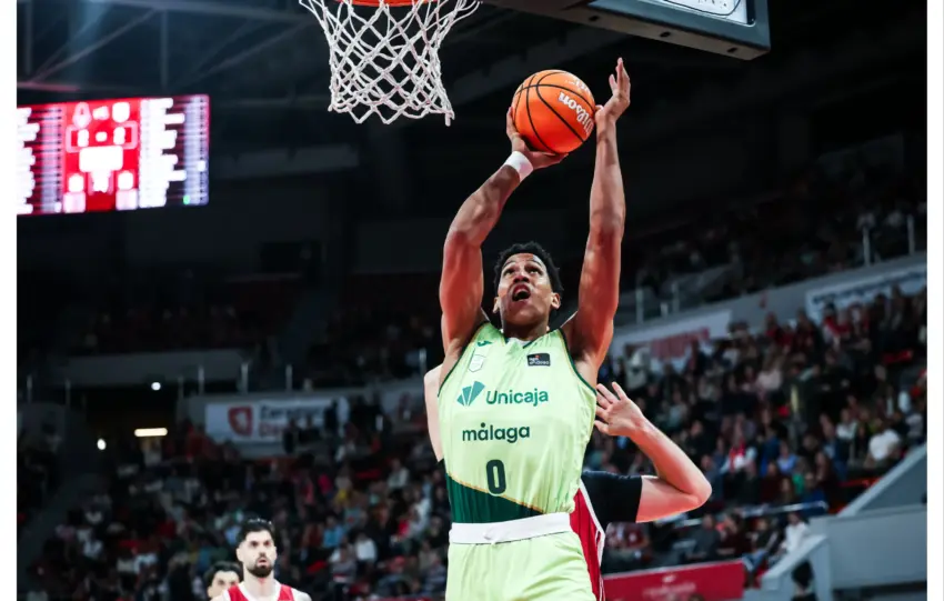 TYSON PÉREZ SERÁ BAJA PARA EL UNICAJA VS SAN PABLO BURGOS