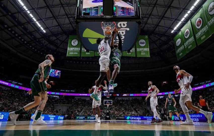 Estas son las estadísticas del Unicaja 90-93 Baskonia