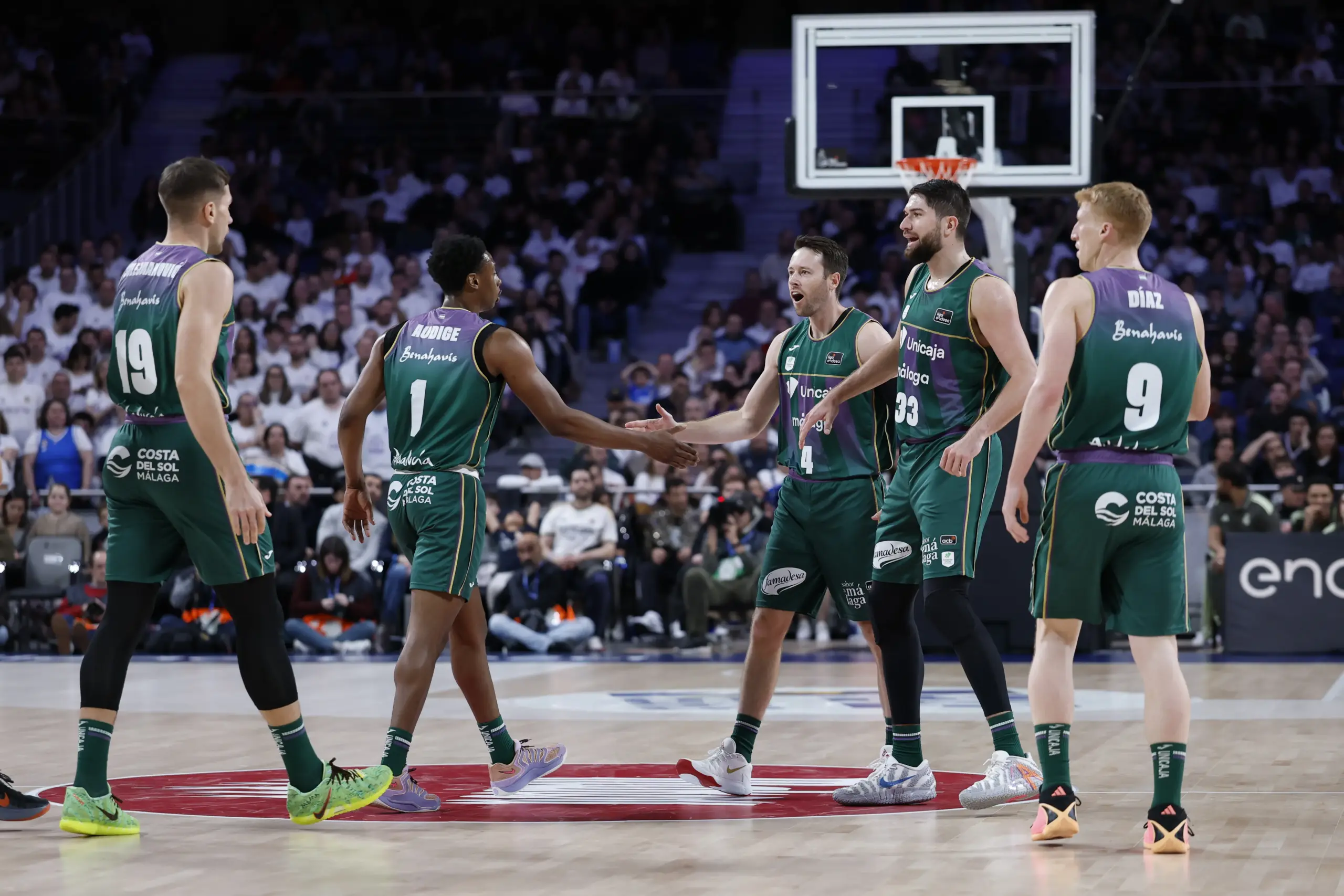 Estas son las notas y el 1x1 del Unicaja ante el Real Madrid
