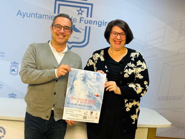 Romero y Bornao informan de la obra de teatro a beneficio de Fuensocial