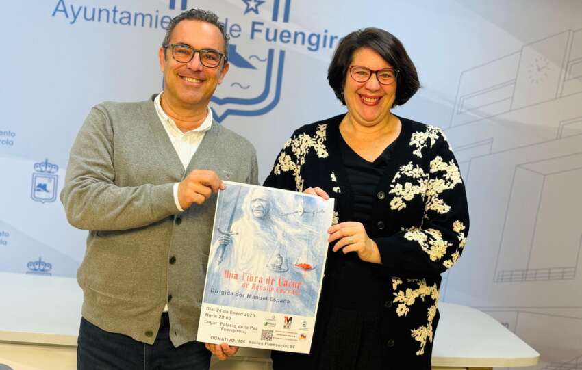 Romero y Bornao informan de la obra de teatro a beneficio de Fuensocial