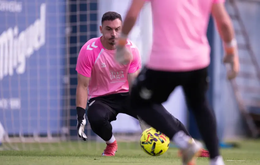 Alfonso Herrero se reintegra con el grupo tras superar su gastrionteritis