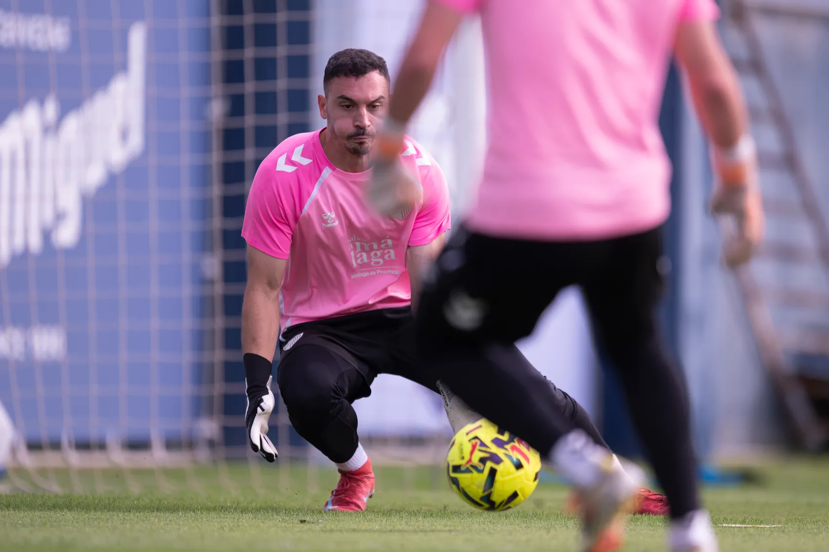 Alfonso Herrero se reintegra con el grupo tras superar su gastrionteritis