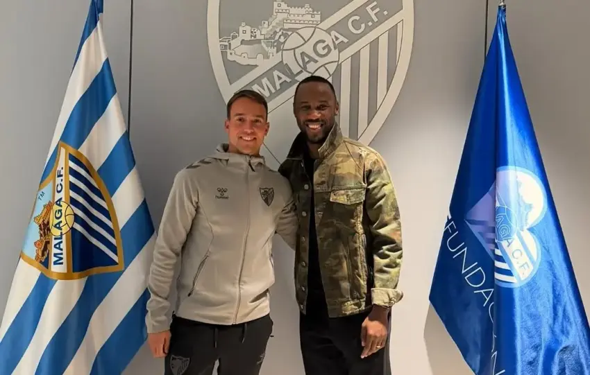 Fabrice Olinga regresó a Málaga por Navidad