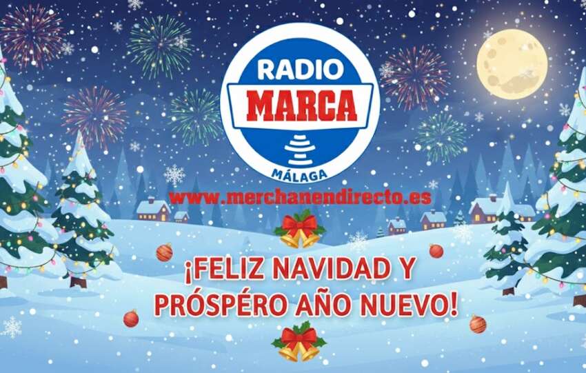 feliz navidad radio marca malaga