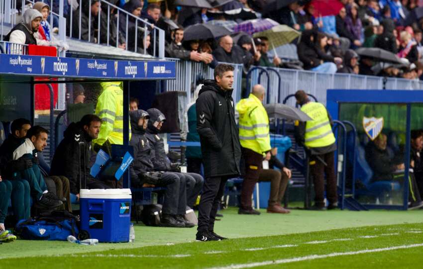 Funes y los playoffs: "Siento rebajar el suflé, pero el Málaga CF tiene una realidad"