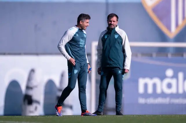 El Málaga vuelve al trabajo con solo un lateral de la primera plantilla disponible