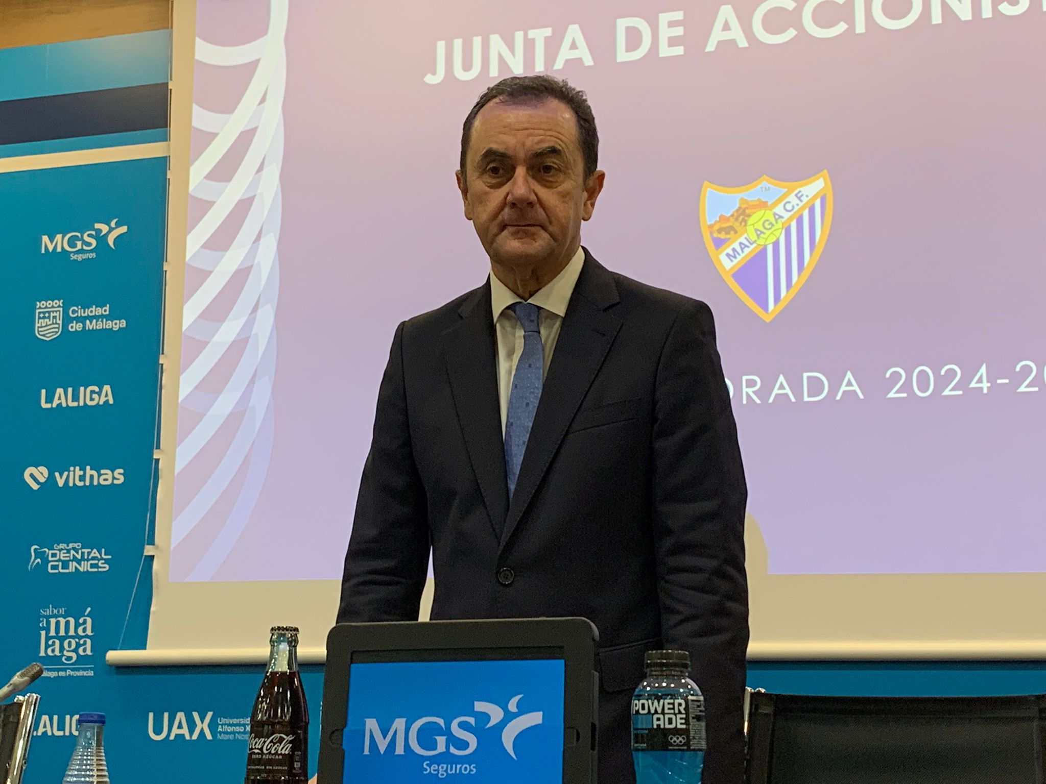 José María Muñoz convoca otra rueda de prensa el 8 de enero para hablar del 'Caso Vera' y de su futuro en el Málaga CF