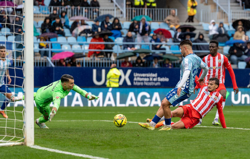 Dani Lorenzo gol Málaga CF