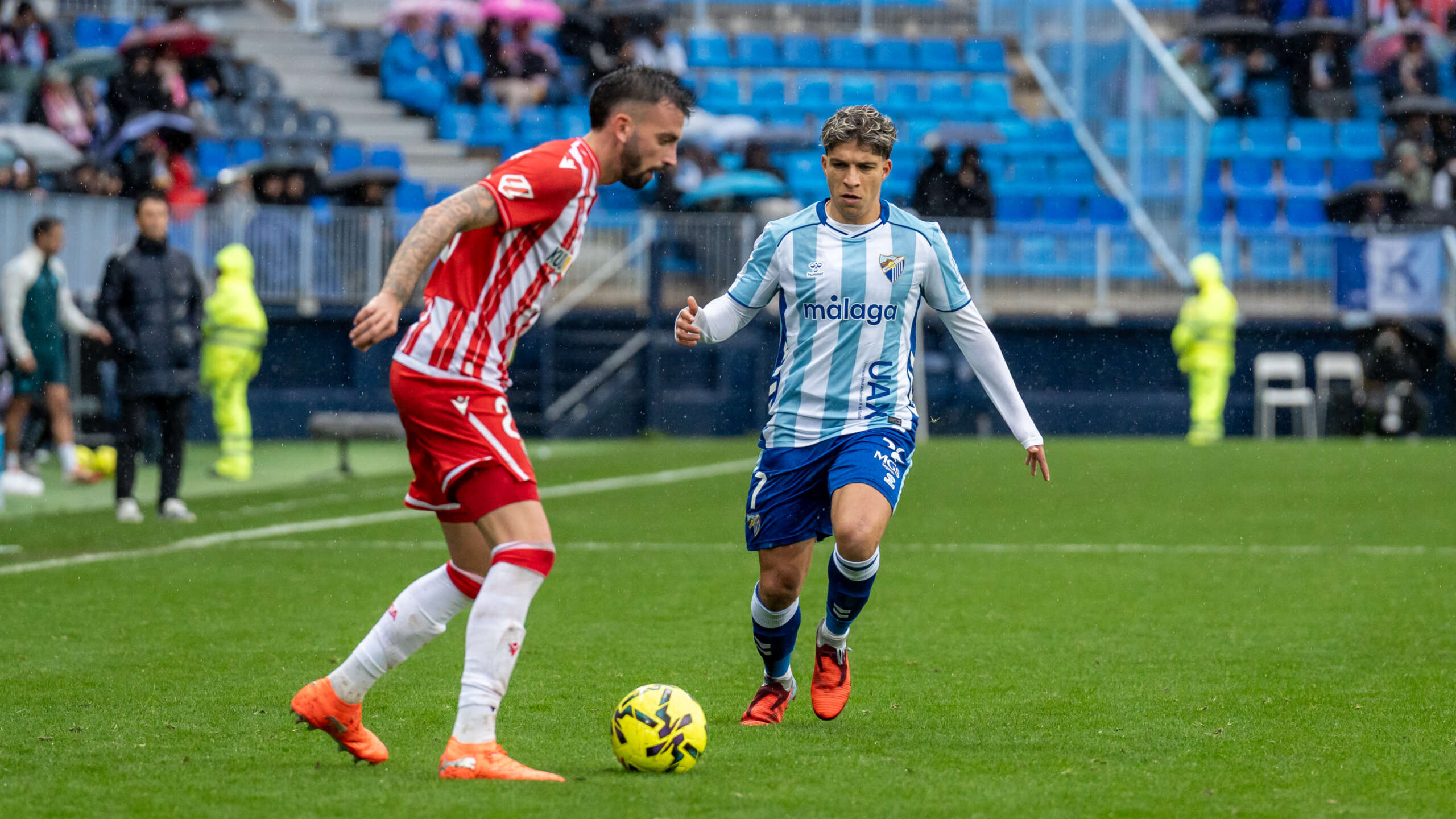 La burla del Almería con el gol de Haitam: "Tanta celebración para nada"