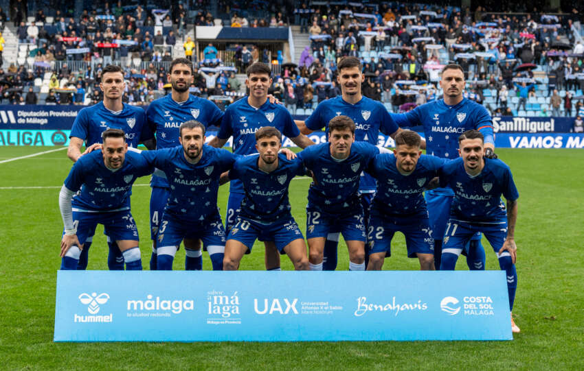 alineación Málaga cf