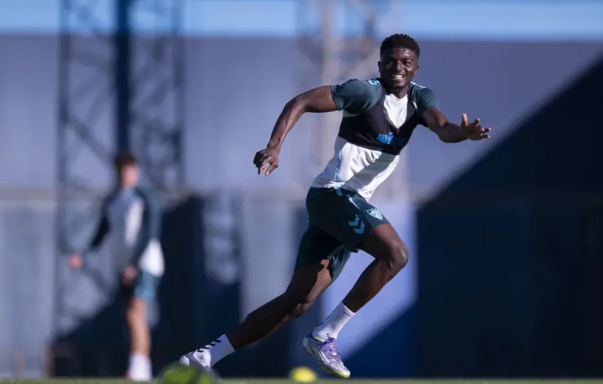 El Málaga CF estudia la opción de bajar a Moussa al filial